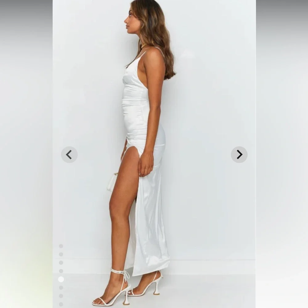 Beginning Boutique - Freesia Formal Dress - White - Picture 5 of 12